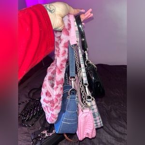 bundle of cute small purses